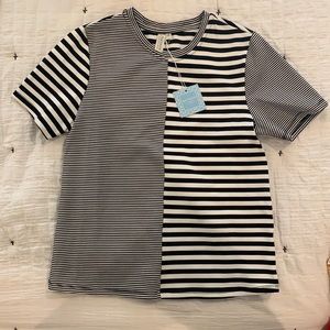 Hayden short sleeve fitted top NEW